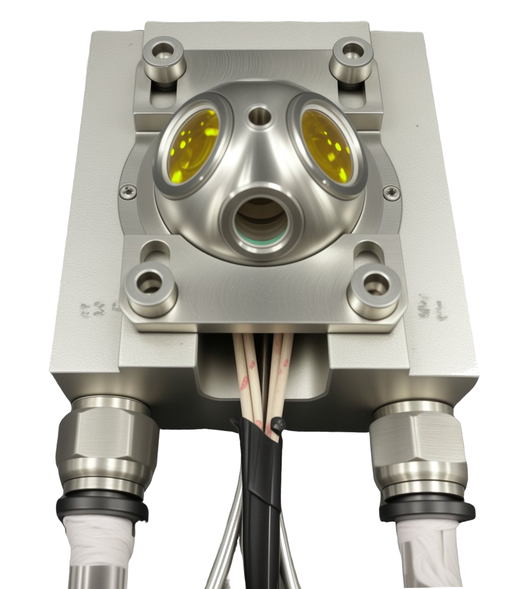 低死体积漫反射原位池